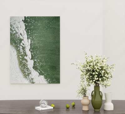 现代摆件组合3D模型下载